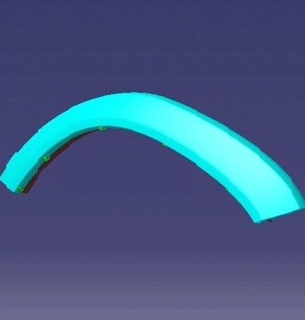 زه گلگير عقب چپ X22 PRO